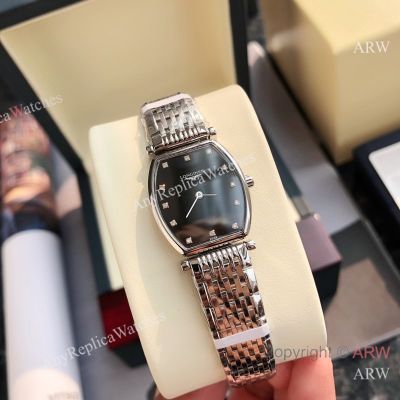 High Quality Replica LONGINES La Grande Classique Silver Strap Different Colors Face Dial Barrel-Shaped Case Watch 22.20-24.50mm